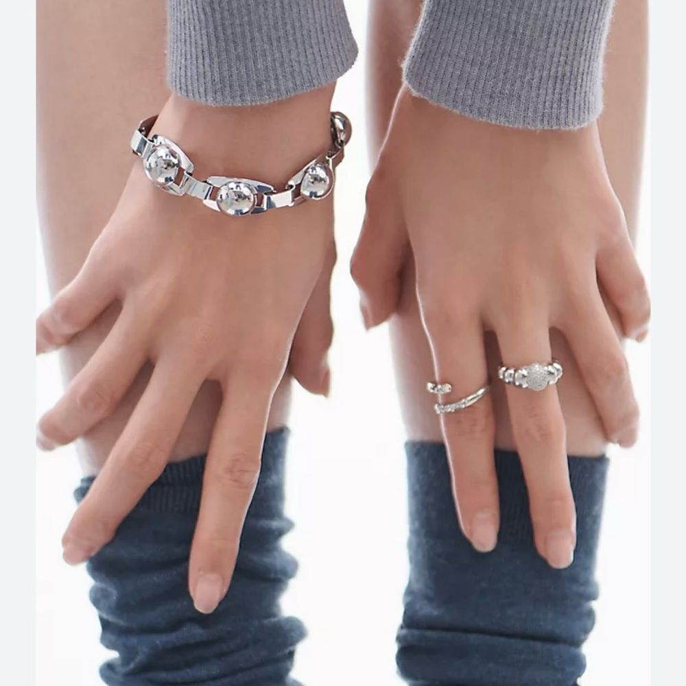 NWT Anthropologie Circle Dome Bracelet